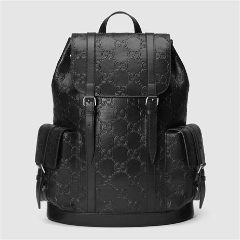 sac noir gucci|gucci backpacks.